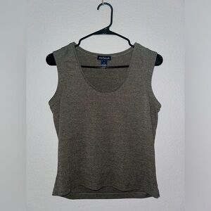 Ann Taylor Grey Green Tank